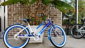 July – Bike of the month – Electra Shibori Cruiser GO!